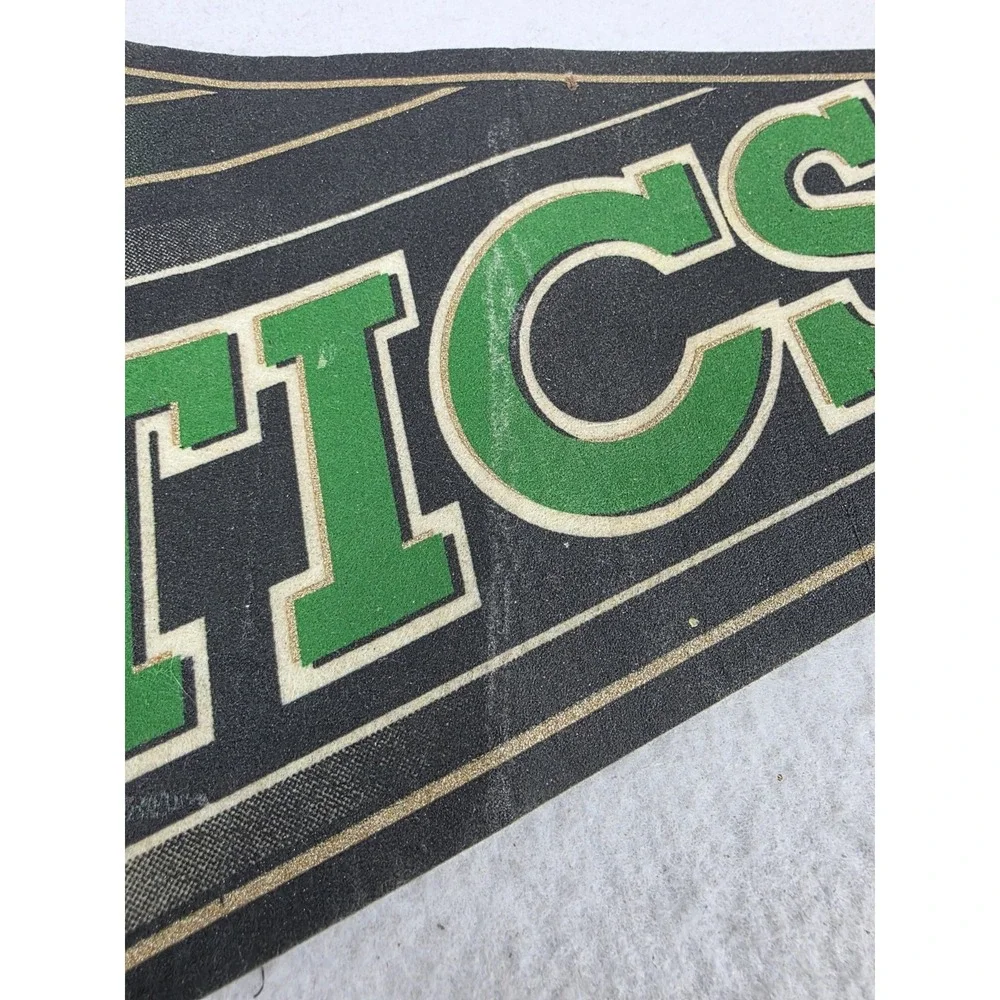 Vintage 1990's Boston Celtics NBA Full‎ Size Pennant Banner Flag WinCraft #11